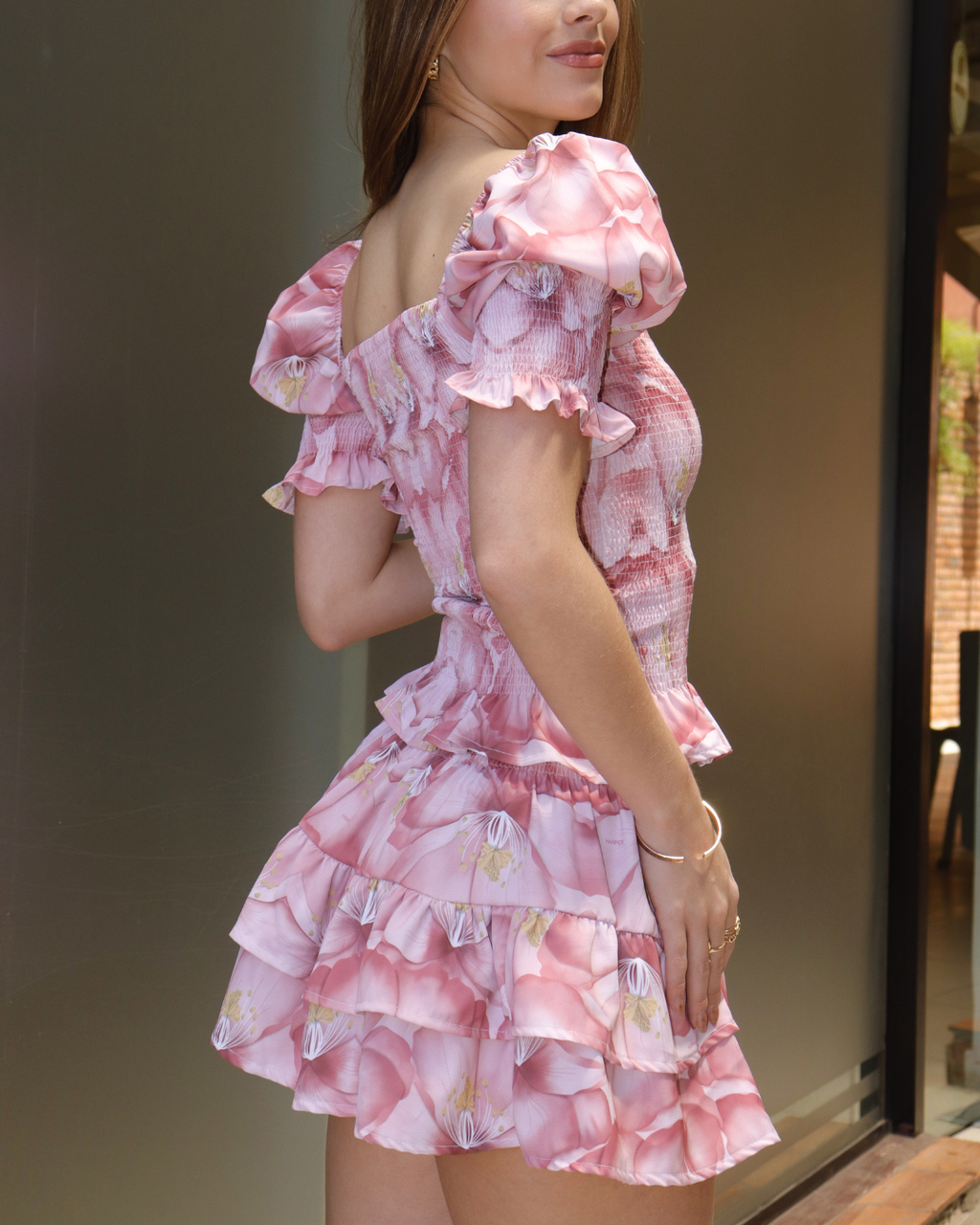 CONJUNTO BLUSA Y POLLERA CHARLOTTE ROSE WHISPER
