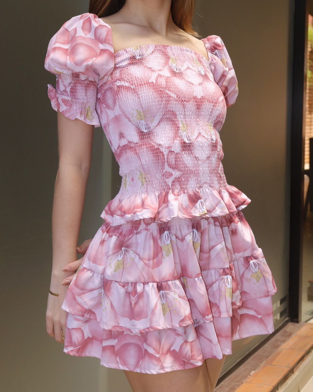 CONJUNTO BLUSA Y POLLERA CHARLOTTE ROSE WHISPER