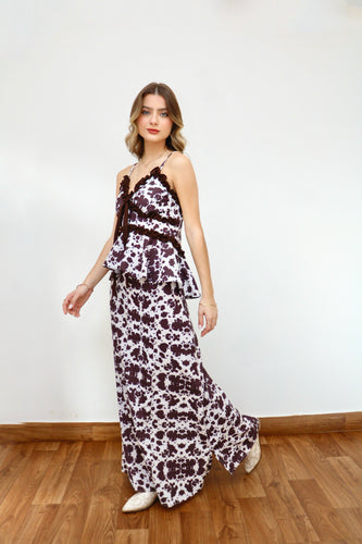 FALDA MAXI COW