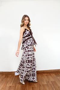 FALDA MAXI COW
