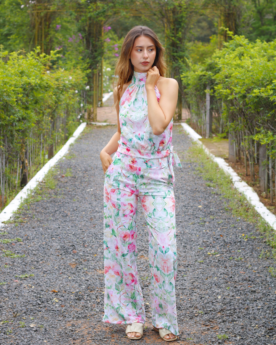 CONJUNTO BLUSA Y PANTALON INES ROSÉ