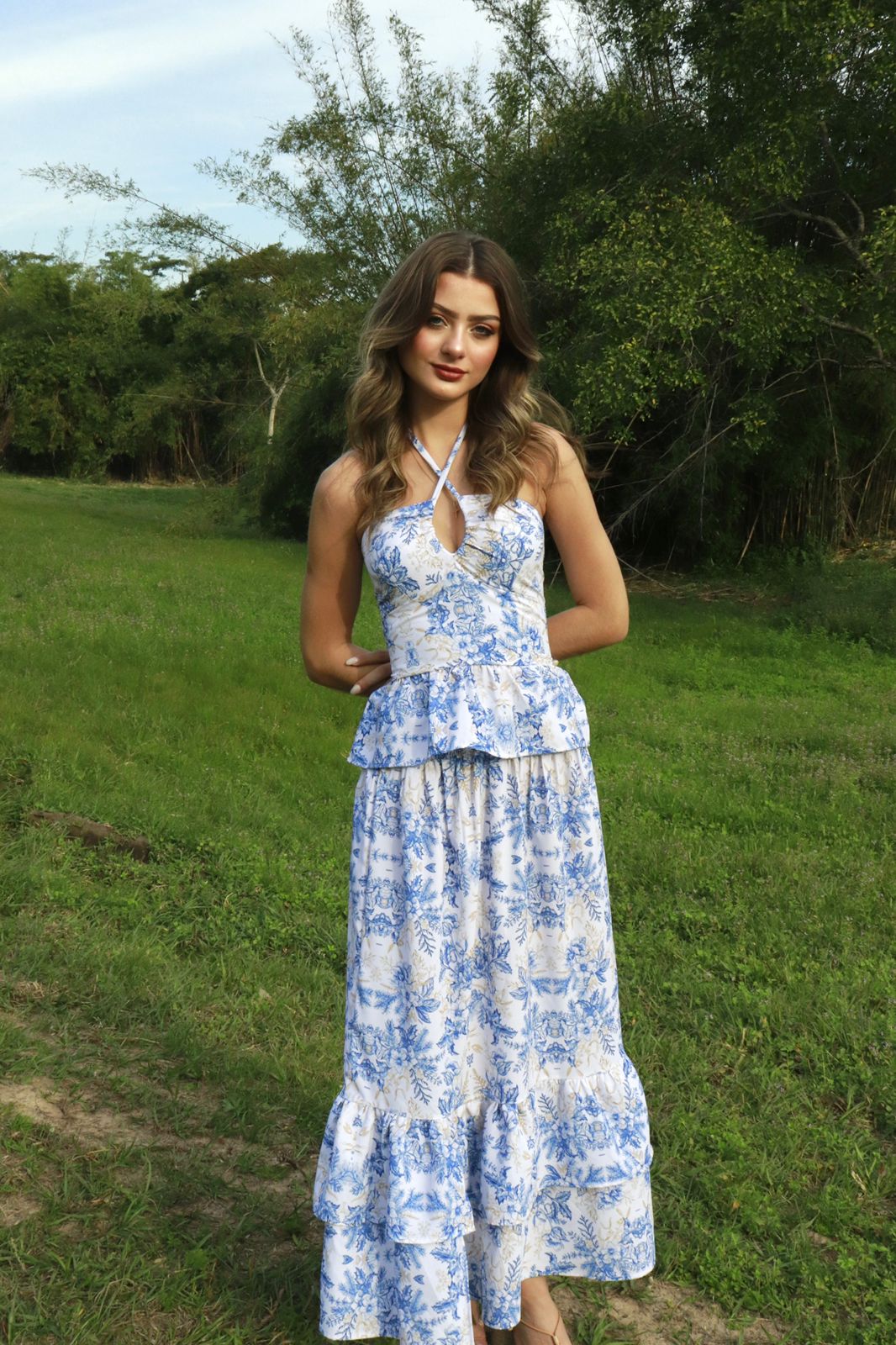 RAVENA SKY BLUE MAXI