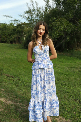 RAVENA SKY BLUE MAXI