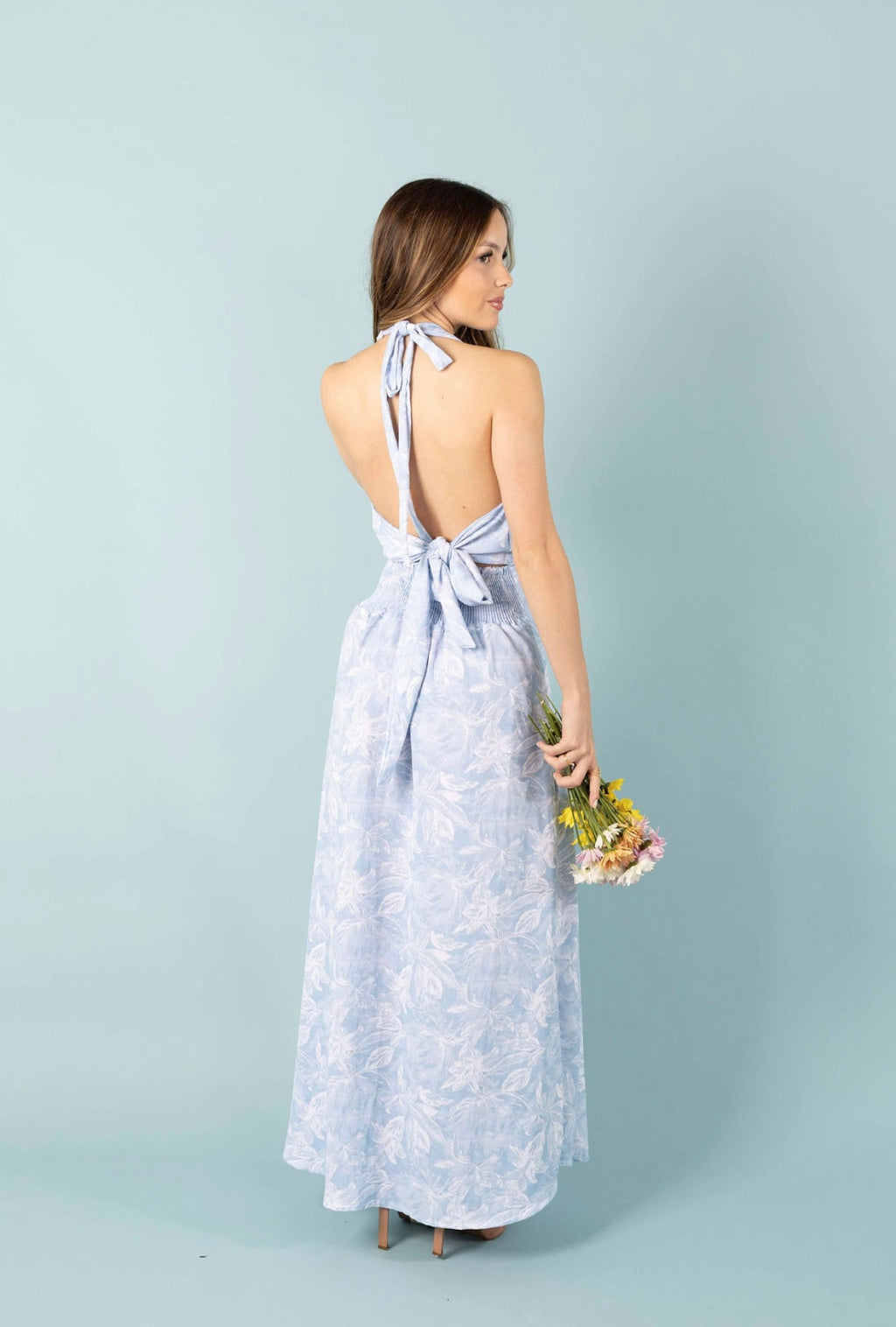 VESTIDO OFELIA BRUMA AZUL