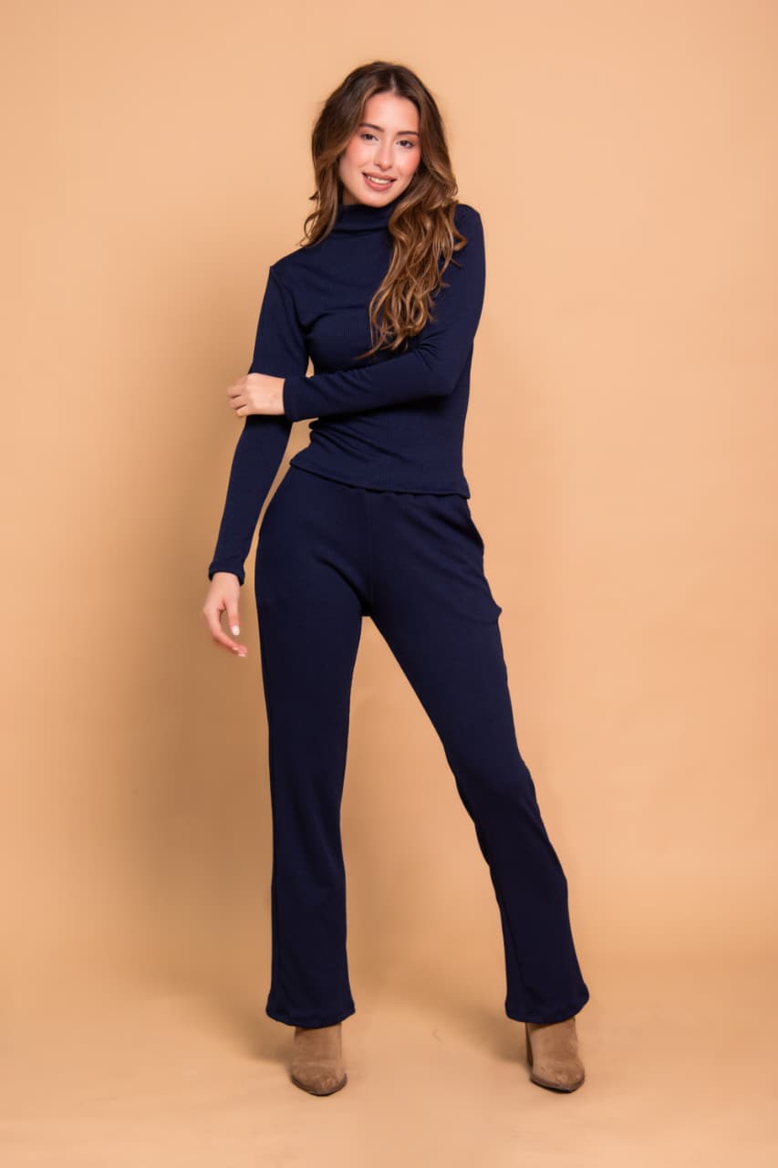 CONJUNTO SUETER JOGGER HARPER SCARLETT OCEAN