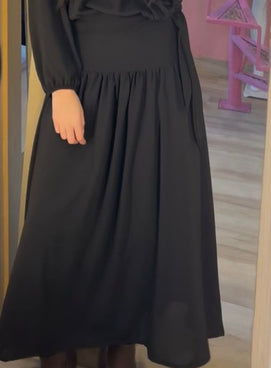 POLLERA MAXI HARPER BLACK