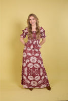 Cargar imagen en el visor de la galería, CONJUNTO CHARLOTTE MAXI BLOOM