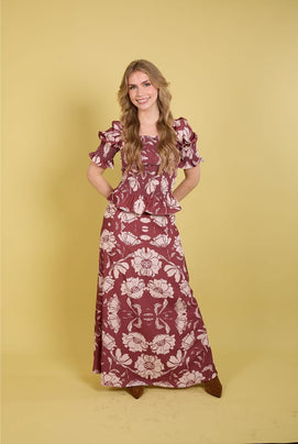 CONJUNTO CHARLOTTE MAXI BLOOM