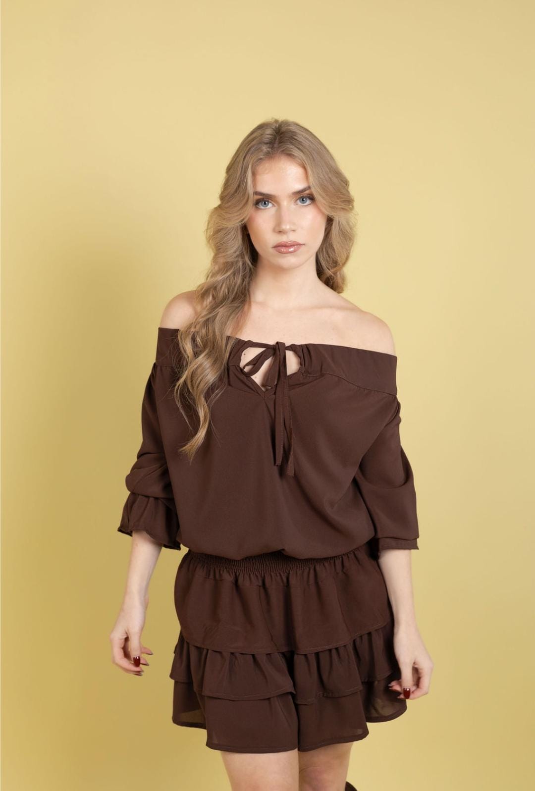 Vestido Valeria Brown