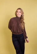 Blusa Victoria Brown
